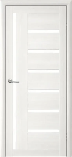 Тренд Т-3 Тренд Дорс дверь межкомнатная EcoTex лиственница белая стекло белое