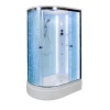 Душевая кабина AVACAN ЕМ2712 R LED G 120x80x220