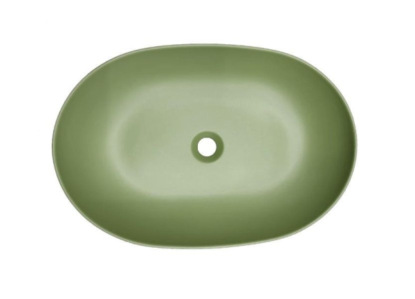 Раковина KERASAN Nolita 60 Verde muschio матовый