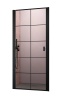 Дверь в нишу RADAWAY Nes 8 Black DWJ I Factory L 90x200