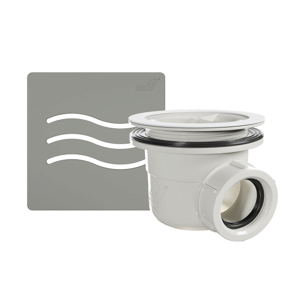 Сифон для душевого поддона RGW S-010-1 502411101-10 волна бетон