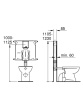 Бачок GROHE Flushing cistern solo 38863000