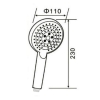 Ручной душ ORANGE O-Shower S02HS