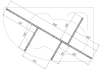 Каркас MARKA ONE Fina 150х90