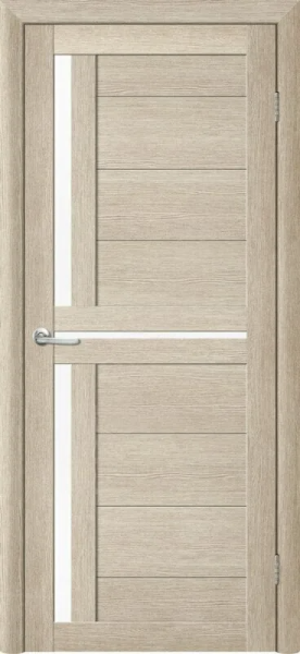 Тренд Т-5 Тренд Дорс дверь межкомнатная EcoTex акация кремовая стекло белое