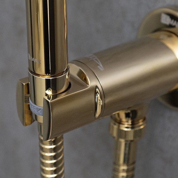 Гигиенический душ LEMARK Solo со смесителем LM7171G золото