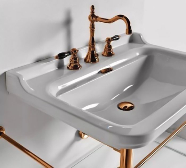 Заглушка для перелива KERASAN Waldorf 811393br бронза