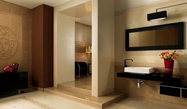 Мозаика 37121 Vanitas MOSAICI FOGLIA ORO/NOCE 39,4х39,4