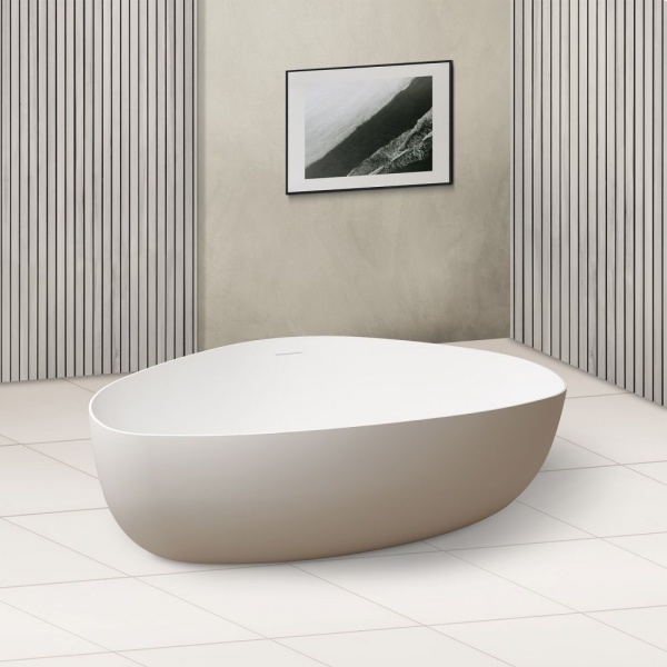 Ванна ABBER Stein 180x130 матовая