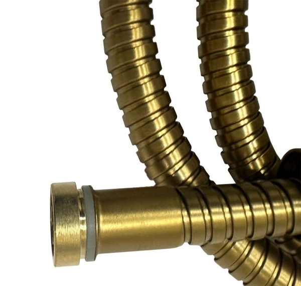 Душевой шланг RAIBER Graceful RPG-30 золото матовое