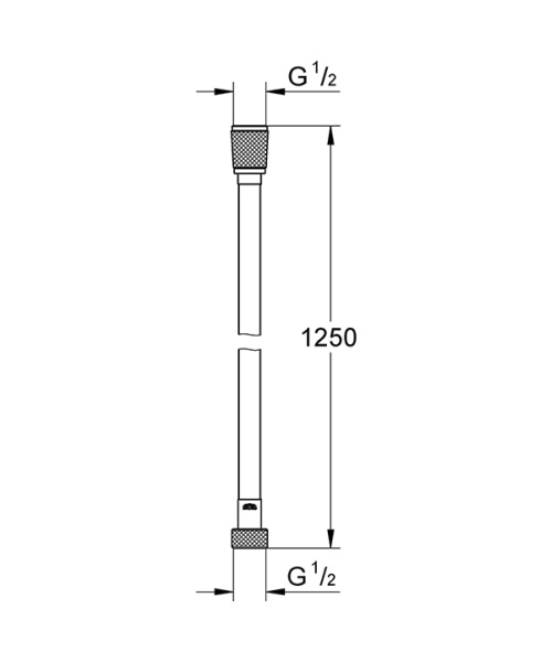 Душевой шланг GROHE Silverflex 28362000