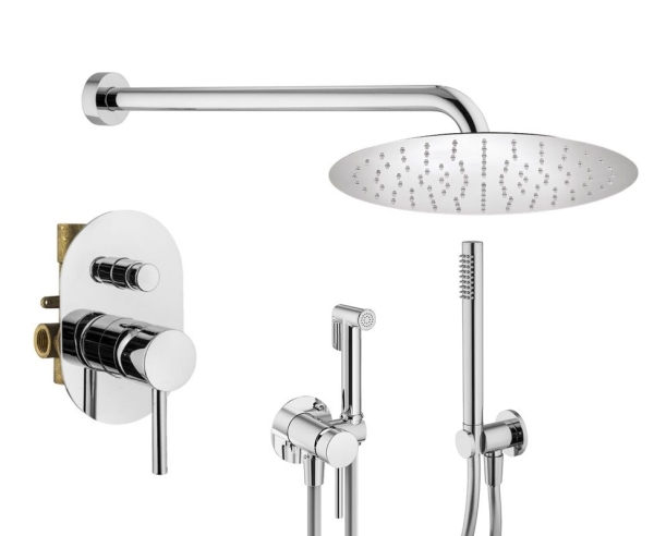 Душевой комплект PLUMBERIA Ixo KITZXO15CR