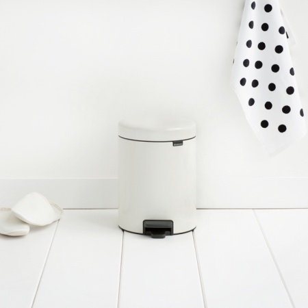 Ведро для мусора BRABANTIA NewIcon 112065 5 л, белый
