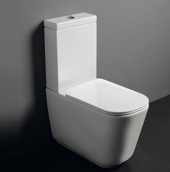 Унитаз-компакт KERASAN Tribeca 511701 с сиденьем