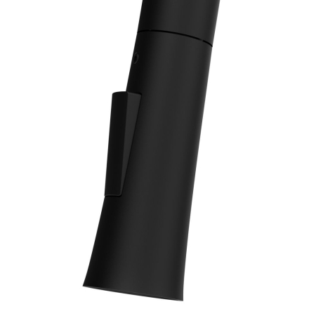 Смеситель для кухни RAIBER Graceful с вытягивающимся поворотным изливом RPB-011 черный матовый