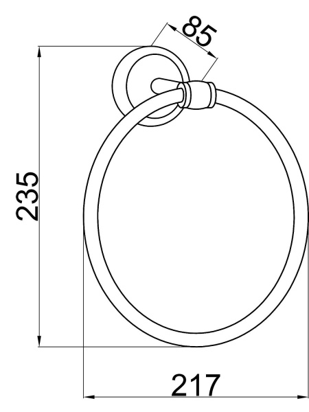 Полотенцедержатель BOHEME Vogue 10135