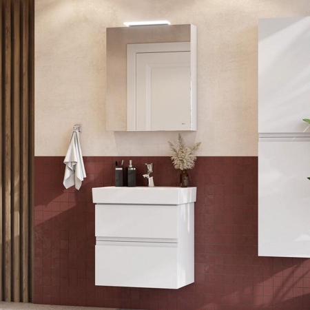 Зеркальный шкаф ROCA Oleta 60 с подсветкой R