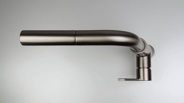 Смеситель для кухни DEANTE Silia с выдвижным изливом BQS_D73M титан