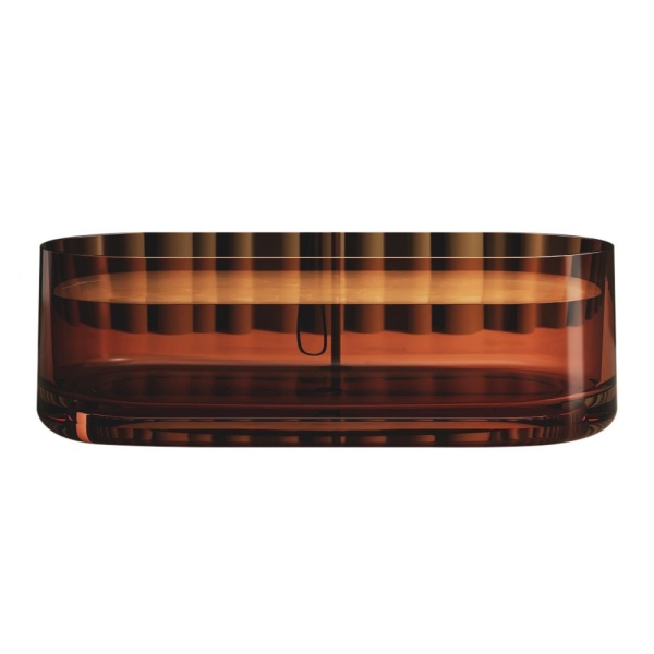 Ванна ABBER Kristall 170x75 коричневая