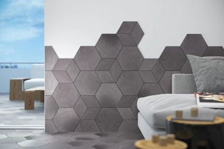 Клинкерная плитка Taurus Grys Подступенник структурный 30х14,8х1,1