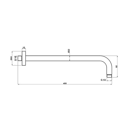 Держатель душа AQUAME AQM8702CR