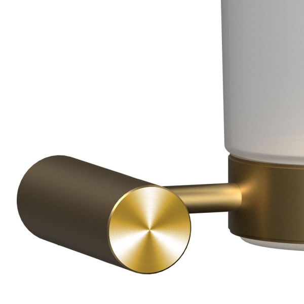 Держатель со стаканом RAIBER Graceful RPG-80007 золото матовое