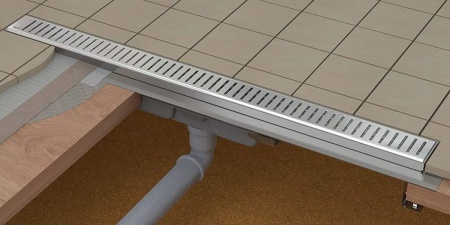 Дренажный канал ALCAPLAST APZ1101-750 с опорами
