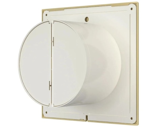 Вентилятор вытяжной DICITI Slim 4C Gold обратный клапан
