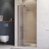 Дверь в нишу RGW Hotel HO-014-Gr 140x200 профиль серый матовый, стекло матовое