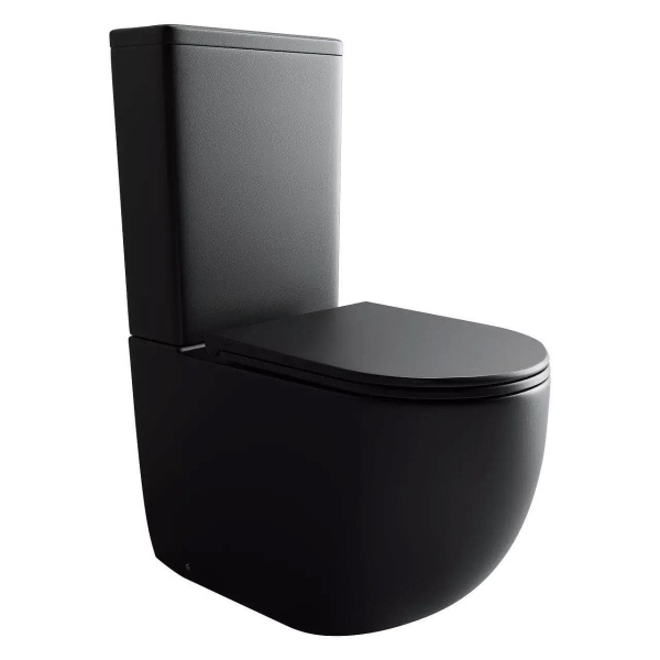 Чаша унитаза CERAMICA NOVA Metropol CN4001-BMB с сиденьем с микролифтом, черный матовый
