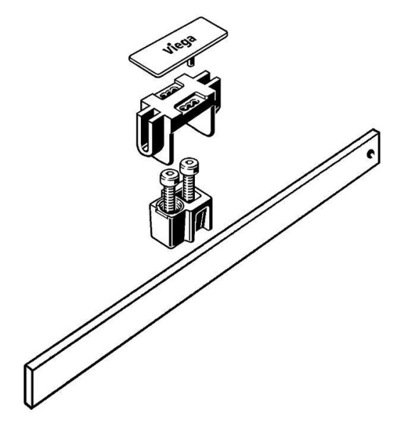Монтажный комплект VIEGA Advantix Vario 711832 матовый