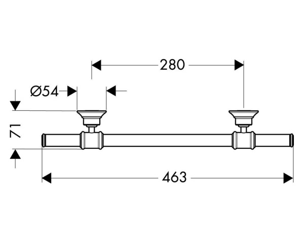 Поручень AXOR Montreux 42030000