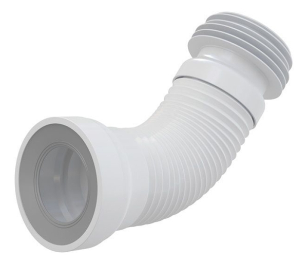 Гофра ALCAPLAST A97 для унитаза, гибкая