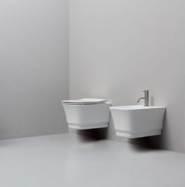 Биде подвесное WHITE CERAMIC Idea W1000401