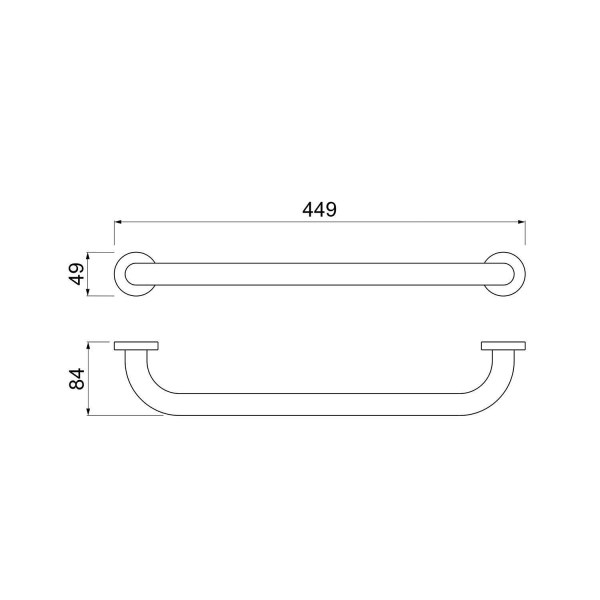 Поручень АКВАТЕК AQ4995CR