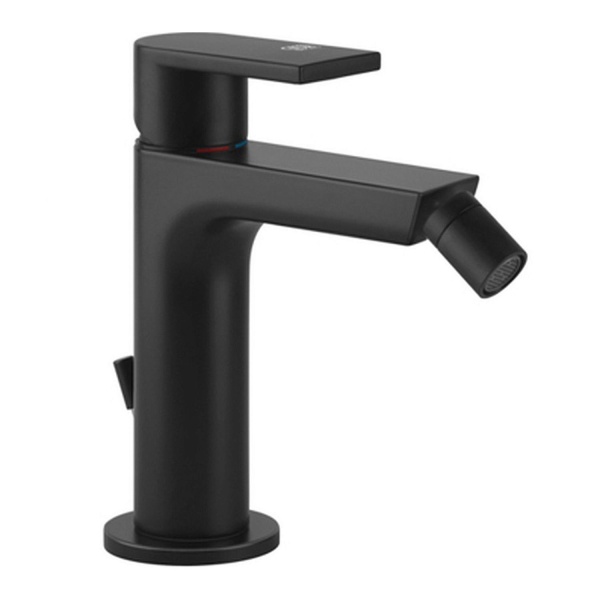 Смеситель для биде GESSI Via Manzoni с донным клапаном 38607#299 черный матовый