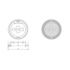 Полотенцедержатель DECOR WALTHER Basic HTE50 531200