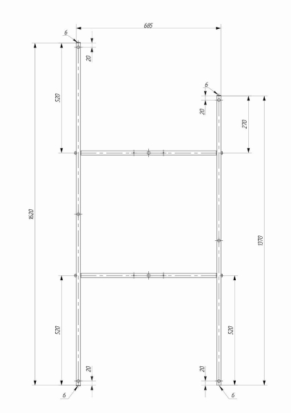 Каркас MARKA ONE Alisa 170х75