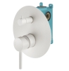 Душевой комплект PLUMBERIA Ixo KITXO18BO53 белый матовый