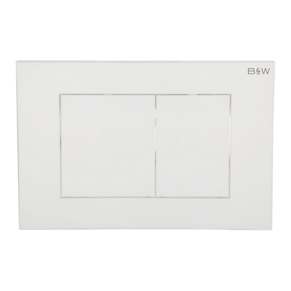 Кнопка смыва BLACK&WHITE Universe WPI-09531 Glossy Ivory
