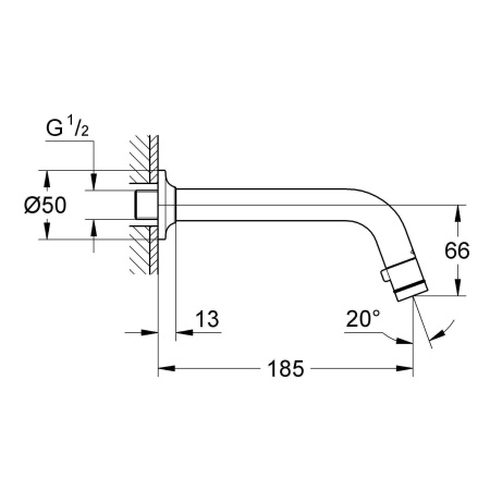 Кран для воды GROHE Universal 20203000