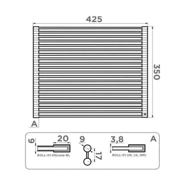 Ролл-мат OMOIKIRI ROLL-02-IN