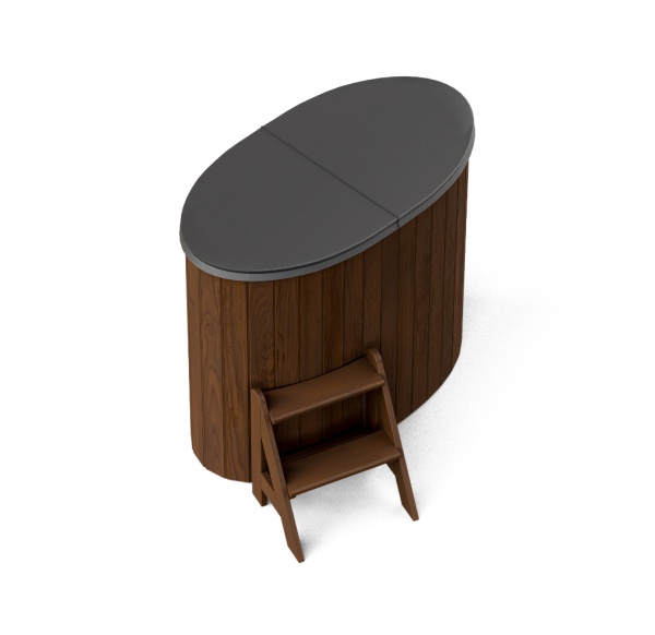 Купель POLAR SPA Standart 68 термоясень