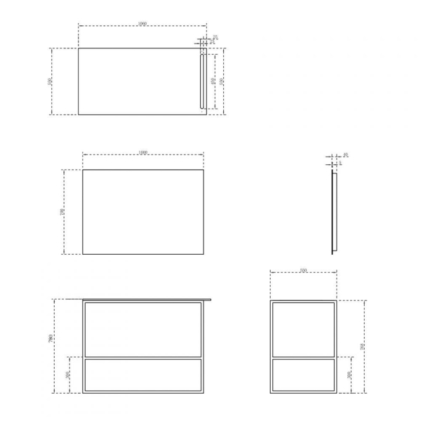 Консоль для раковины ABBER Stein AS2631