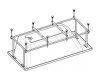 Монтажный комплект для ванн ROCA Easy 170x70