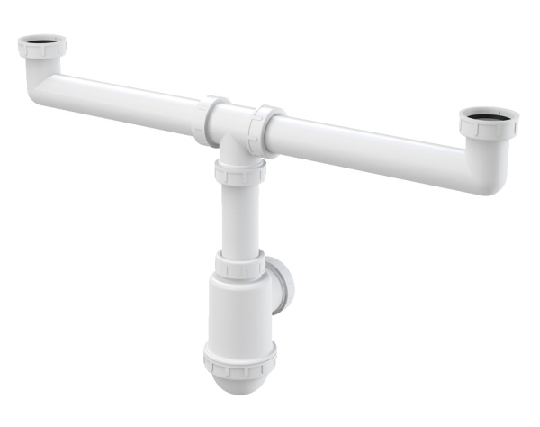 Сифон для мойки ALCAPLAST A448-DN50/40