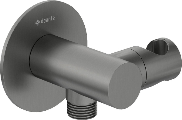 Шланговое подсоединение DEANTE Silia NQS_D57K с держателем душа, титан