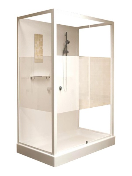 Душевая кабина RGW OLB-207 90х70х205 белый профиль