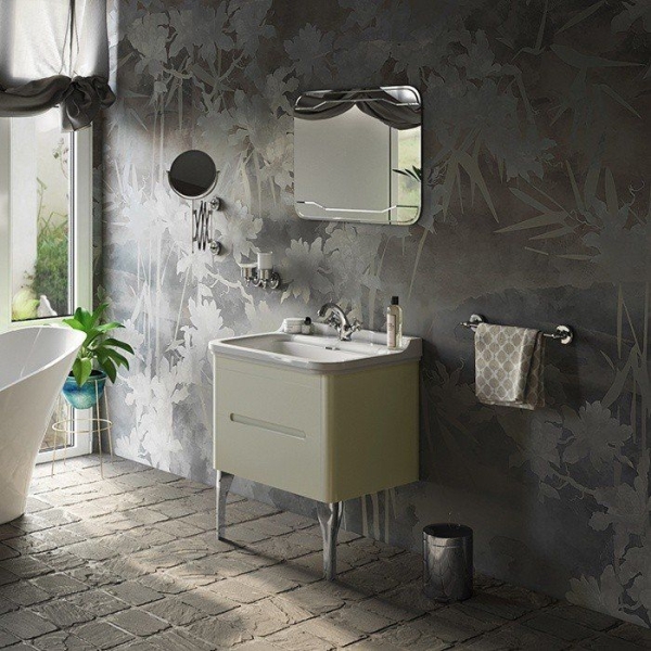 Комплект мебели KERASAN Waldorf 80 vaniglia matt