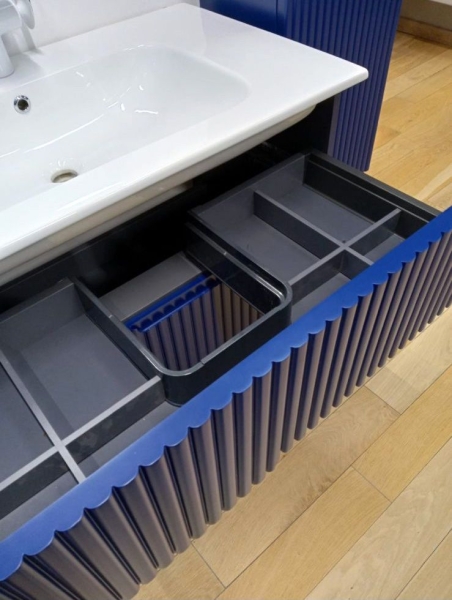 Комплект мебели ORKA Moonlight 120 синий матовый